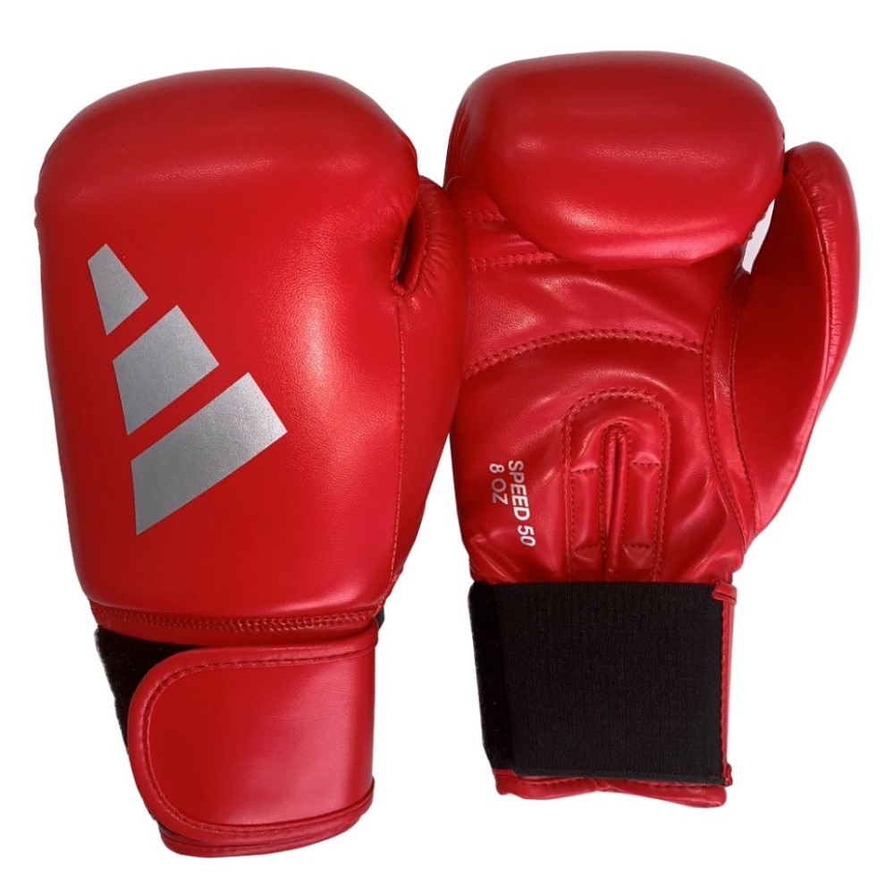 Speed 50 Boxing Glove 【Active Red/Silver】